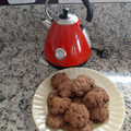 El cooksnap de Maria Mercedes Araujo cuando hizo Galletitas de algarroba y chips de chocolate.