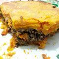 El cooksnap de Valentina cuando hizo Pastel de carne con puré de zapallo.