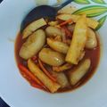 Cooksnap dari Astrid Djayasoebrata untuk resep Tteokbokki Lokal (Kue beras pedas Korea) rasa indonesia