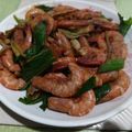 潘俊霖的(簡單料理) 的 阿輪炒劍蝦 cooksnap