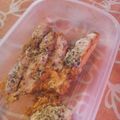 El cooksnap de Day Rivero cuando hizo Matambre de pollo a la pizza.