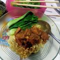 Cooksnap dari Ndaa Zaffa untuk resep Mie Ayam (Topping Manis)
