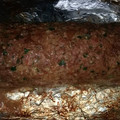 El cooksnap de Silvi Sanchezz cuando hizo Budín de carne relleno.