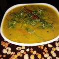 Shweta Amle's cooksnap of when they made तीन दाल लसुनी तडका.