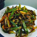 Astha Srivastava's cooksnap of when they made Masala Bhindi fry.