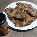 El cooksnap de Tonysantos cuando hizo Cabecero de lomo a la plancha.