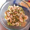 El cooksnap de azyadet romesp cuando hizo Aguachile de Camarón al cilantro.