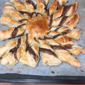 El cooksnap de Rosa cuando hizo Postre flor de hojaldre con Nutella.
