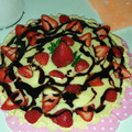 El cooksnap de sandra cuando hizo Tarta de frutilla y crema pastelera fácil.