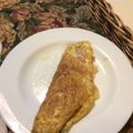 El cooksnap de Maria Paz Dominguez/ @pacitamama en instagram cuando hizo Omelette de jamón y queso María paz 💖💕.