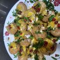 Dipti Dave's cooksnap of when they made દહીં સેવ પૂરી (Dahi Sev Poori Recipe In Gujarati).