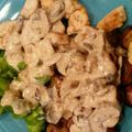 Devon's cooksnap of when they made Chicken with Mushrooms & Mustard.