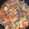 El cooksnap de jorge ceballos cuando hizo Bistec ranchero.