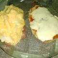 El cooksnap de Nadia Vega cuando hizo Milanesas de berenjenas a la napolitana .