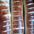 El cooksnap de Kari Godoy cuando hizo Pan relleno de Jamón y Queso.