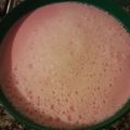 El cooksnap de fabian cuando hizo Yogurt bebible.