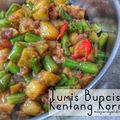 Cooksnap dari Dyandini Soewiryo untuk resep Tumis buncis kentang kornet