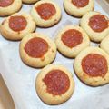 El cooksnap de Silvia López cuando hizo Ojitos de dulce de membrillo.