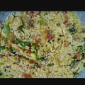 Meena Ramesh's cooksnap of when they made 1 பார்ட் ரெசிபி(தக்காளி சாதம்).