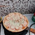 Cooksnap dari Veronica Dwi Astuti untuk resep Sourdough Discard Pizza with Cast Iron Pan (Dengan 7 Topping)