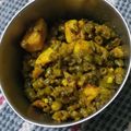 Palak singh का कुकस्नैप जब उन्होंने फली की सब्जी (phali ki sabzi recipe in Hindi) बनाया था।
