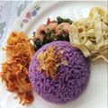 Cooksnap dari Meutia Hafrida Hanafiah untuk resep Nasi Uduk Ubi Ungu Magic Com