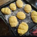 El cooksnap de aliznel cuando hizo Pan de harina de maíz🌽(polenta).