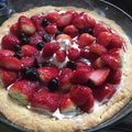 El cooksnap de camila cuando hizo Tarta de frutilla.