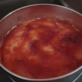 El cooksnap de Fatima Ferrero Ramos cuando hizo Tarta de queso con galletas y mermelada de 🍓.