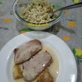 El cooksnap de Adriana cuando hizo Ensalada waldorf.