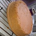 El cooksnap de Claudia Velazquez cuando hizo Bizcochuelo clásico de torta de cumpleaños.