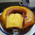 El cooksnap de Andrea cuando hizo Budín de naranja.
