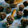 Cooksnap Aznie Khasri semasa beliau membuat Muffin Choc Chip.