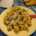 El cooksnap de Maria Manuel Oviedo cuando hizo Gnocchi (ñoquis) de zanahoria, jengibre y cúrcuma.