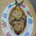 Cooksnap Nur Izzati semasa beliau membuat Bawal Masak Stim Lemon Thai.