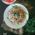 Arti Panjwani का कुकस्नैप जब उन्होंने साबूदाना खिचड़ी (sabudana khichdi recipe in Hindi) बनाया था।