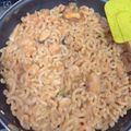 El cooksnap de Diana Pérez cuando hizo Fideuá marinero 