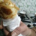 Keya Mandal's cooksnap of when they made সয়াবিন রোল (soyabean roll recipe in Bengali).