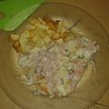 El cooksnap de LoRee LeIva cuando hizo Pollo al verdeo con papas.