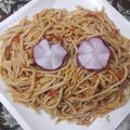 صورة من طـبخآت يآسـمـين🌹🌷، شاركها بعد تجربة وصفة معكرونة بدون لحمة ☺ 😘 🍖