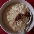 El cooksnap de Ana Carolina cuando hizo Arroz de leche de la casa.