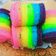 Cooksnap dari Sri desi Muryati untuk resep Mini Rainbow Roll Cake (Kukus)