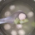 Miss Sofi 愛廚房🥞 的 排骨先生赤瓜小姐魚丸湯湯湯 cooksnap