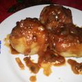 El cooksnap de carolina cuando hizo Bombas de papas de jamón y queso!.