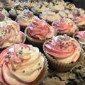 El cooksnap de mila cuando hizo Cupcakes de vainilla con frosting de fresa muy muy fácil.