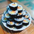 Cooksnap của Thùy Linh khi họ làm theo món Cơm cuộn rong biển Hàn Quốc ^^