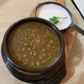Cooksnap dari indrijrola untuk resep Bubur kacang ijo lembut, mekar, harum