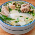 Cooksnap của Kim Dung . khi họ làm theo món Canh măng tươi hầm sườn heo