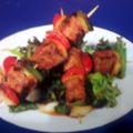 lovebeaut's cooksnap of when they made Sig's Garlic and Lemon Chicken Kebabs with a garlic dip.