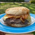El cooksnap de poramoralhambre cuando hizo Hamburguesas.